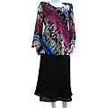 Mix Studio's Wall St. 2-piece Printed Blouse Set