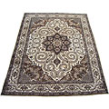 Persian Vegetable Dye Beige/ Brown Rug (10' x 13')