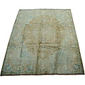 Persian Tabriz Antique Beige/ Orange Rug (10' x 12'9)