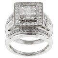 14k Gold 1 1/3ct TDW Diamond Bridal Rings Set (G-H, I1-I2)