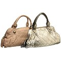 Carla Mancini Quilted Leather Chain Tote
