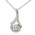 Sterling Silver Celtic Swirl Necklace