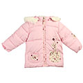 Bon Bebe Toddler Girl's Corduroy Pocket Applique Coat