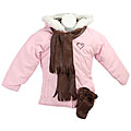 Amy Byer Girl's Pink Quilted Jacket