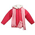 Amy Byer Girl's Raspberry Quilted Jacket