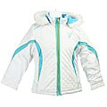 Amy Byer Big Girl's White Heavyweight Quilted Coat