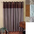 Venice Banded Curtain Panel Pair (50 in. x 95 in.)