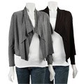 Tammy Mars Women's Draped Collar Asymmetrical Wrap