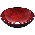 Vigo Terrassa Tempered Glass Vessel Sink