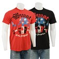 Smet Men's Short-sleeve Skull Flag Basic T-shirt