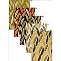 Virginia Leaf Area Rug (7'9 x 11')