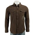 Forefront Men's Raised Embroidery Shirt
