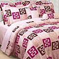 Microfiber Square Duvet Cover Set