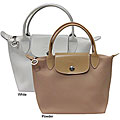 Longchamp Planetes Small Leather Accent Bag