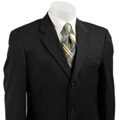 Adolfo Men's Navy Wool 3-button Suit
