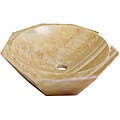 DeNovo Honey Onyx Stone Vessel Sink