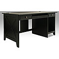 Newport Country Style Home Office Black Desk