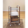 Metal 3-tier Rolling Storage Cart