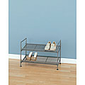 Two-tier Mesh Shoe Storage Rack