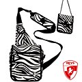 Heys USA Exotic Zebra-print TravelMate Bag