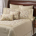 Whimsical Tan Luxury 4-piece Comforter Set