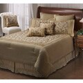 Whimsical Tan Luxury 4-piece Comforter Set