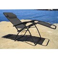 WFS 'Black Zero' Outdoor Gravity Chair (Set of 2)