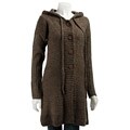 M.I.N.S Women's Hooded Knit Duster