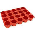 Paderno 2.75-inch Nonstick Silicone Mini Baking Mold