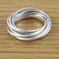 Sterling Silver Roll Ring (Mexico)