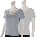 Cable & Gauge Women's U-neck Top