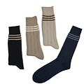 Ecco Men's Multistripe Casual Socks (4 Pair)