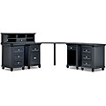 Tribeca Four-cabinet Hutch Corner Desk
