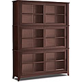Metropolitan Espresso Bookcase