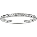 18k White Gold 1/3ct TDW Diamond Wedding Ring (G, VS)