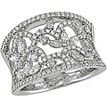 18k Gold 1 1/6ct TDW Diamond Openwork Design Ring (G-H-I, SI)