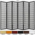 Windowpane 6-panel Shoji Screen (China)