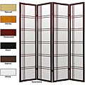 Double Cross 4-panel Shoji Screen (China)
