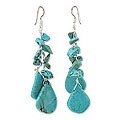 Sterling Silver 'Falling Rain' Earrings (Thailand)