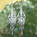 Pearl 'Black Iridescence' Earrings (Indonesia)