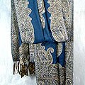 Wool 'Paisley Fountain' Shawl (India)