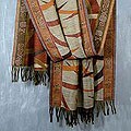 Wool 'Autumn Mischief' Shawl (India)