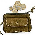 Leather 'Green Fortunes' Coin Purse (Mexico)
