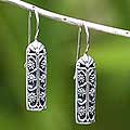 Sterling Silver 'Jasmine Scrolls' Earrings (Indonesia)
