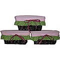 Springtime Chocolate Storage Baskets (Set of 3)