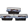 It's a Jungle Out There Chocolate Storage Baskets (Set of 3)