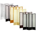 Windowpane 4-panel Shoji Screen (China)