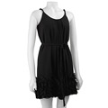 Essentials by A.B.S Women's Ruffled Hem Dress