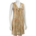 Essentials by A.B.S Women's Multicolor Dress