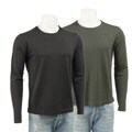 PYA Men's Italian Merino Wool Crewneck Sweater